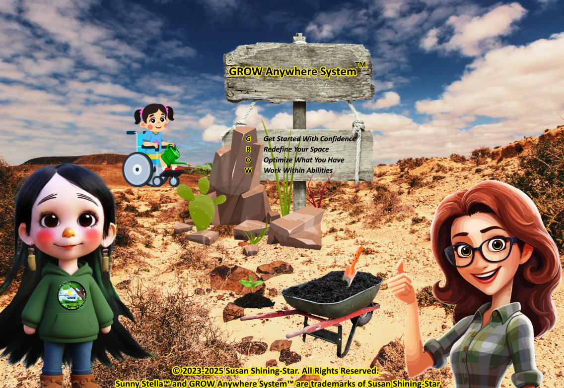 Sunny Stella™ Explores the Desert: Nature-Based Learning Print (8×10)